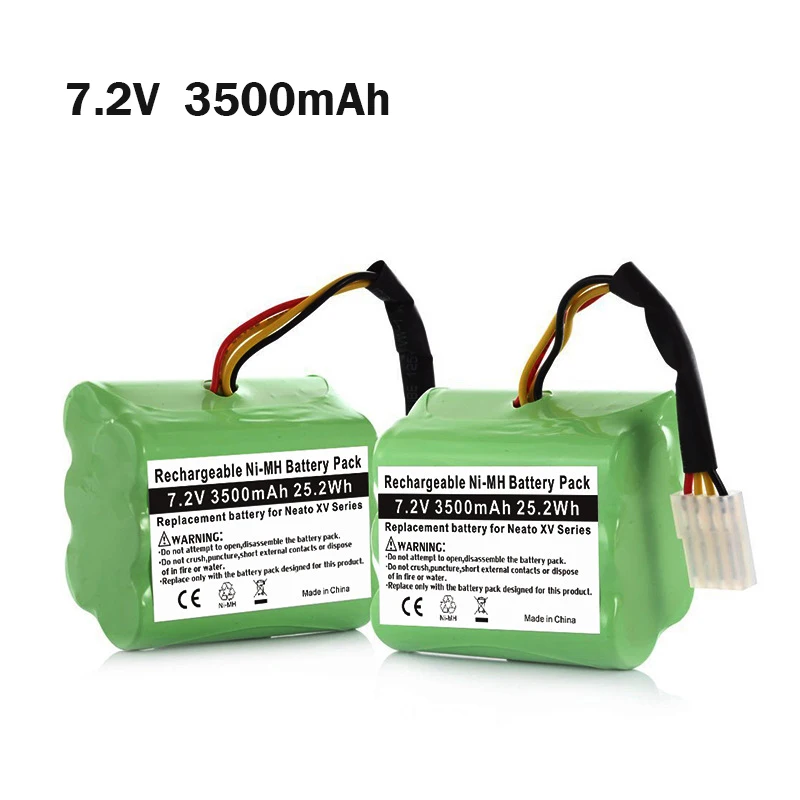 7.2v4000mAh альтернативный Аккумулятор для Neato XV 21 11 14 Запчасти робота пылесоса neato