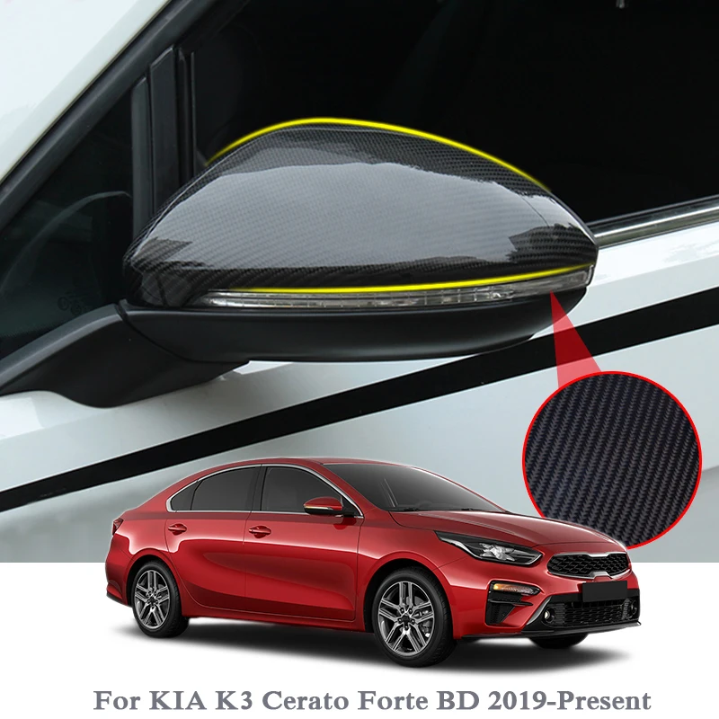 Автомобильный Стайлинг 2 шт. для Kia K3 Cerato Forte BD 2019 в наличии хромированный чехол из