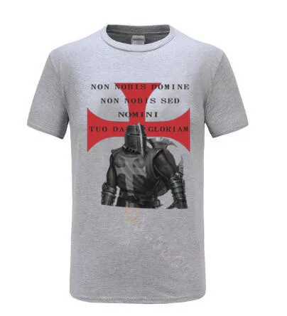Новое поступление 2019 Мужская модная футболка Templar рыцари Новый рыцарь Teutonic Crusader
