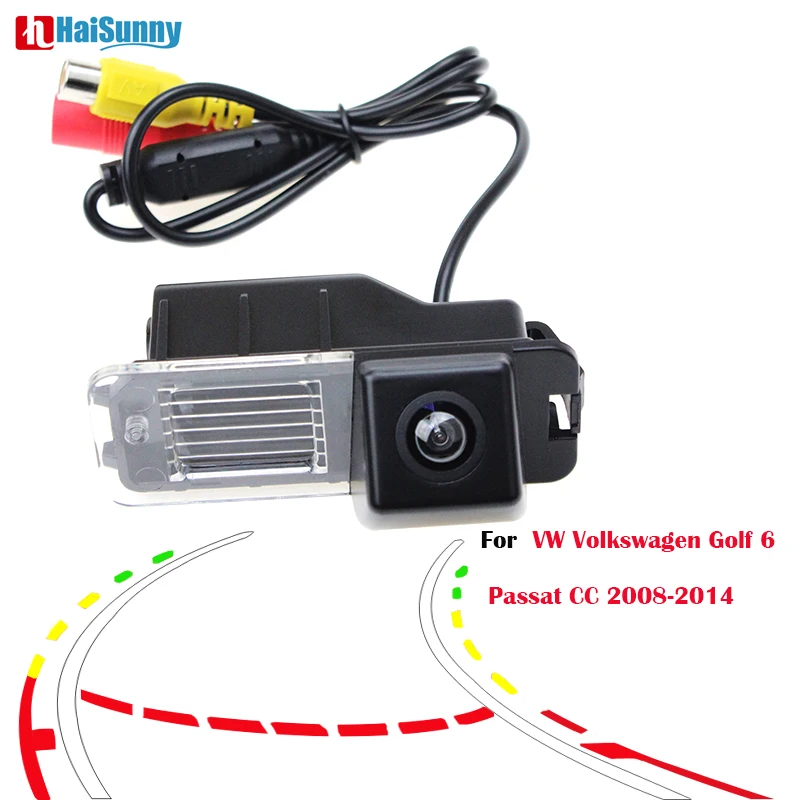

Камера заднего вида HaiSunny для VW Volkswagen Golf 6 Passat CC 2008-2014