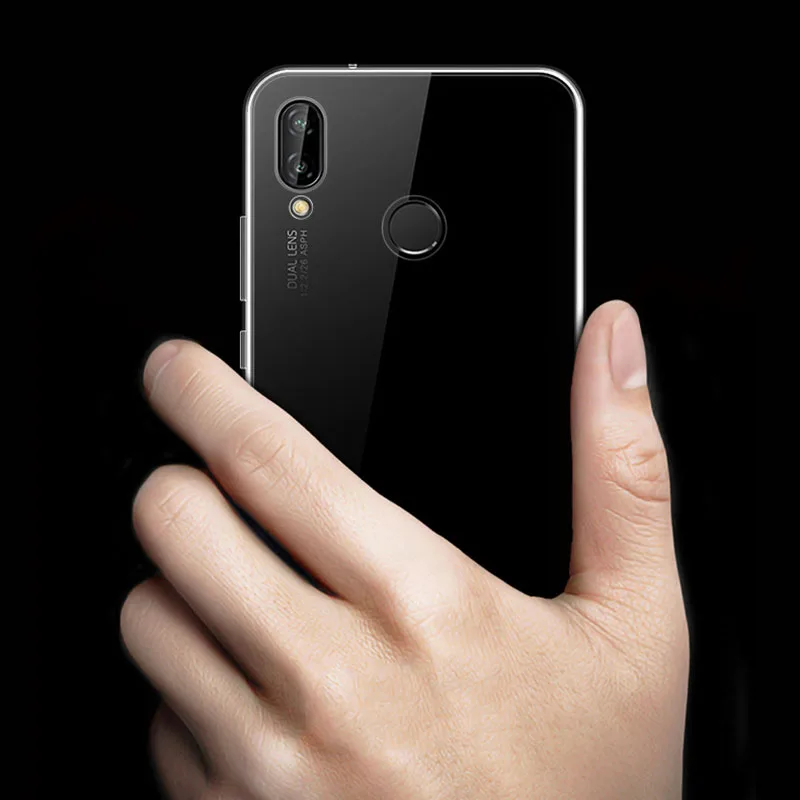 Прозрачный чехол для Huawei Honor 7A Pro 7S 8A 9 10 Lite Y5 2018 Y6 2019 P smart прозрачные силиконовые