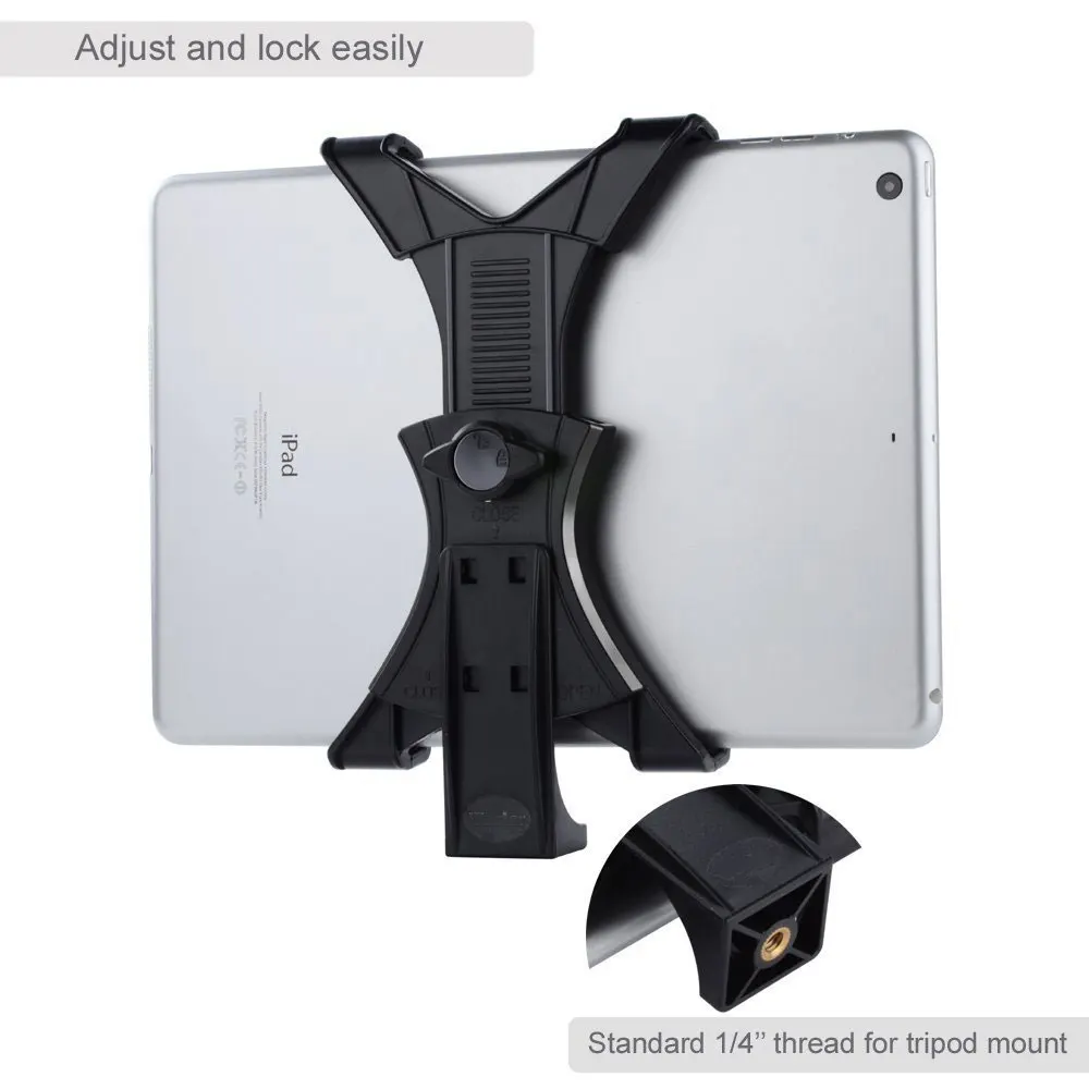 Portefeuille 2 в 1 Планшеты штатива мобильного телефона Гора Адаптер зажим для Apple iPad Air