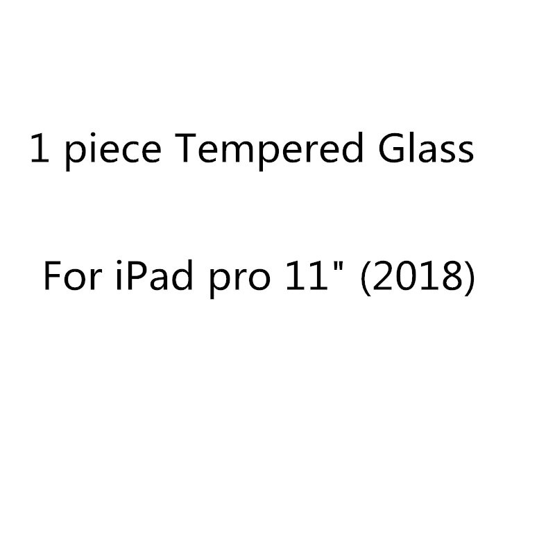 For iPad pro 11 Премиум Защитная пленка из закаленного стекла для iPad 10,2 Мини-Платье на возраст 1, 2, 3, 4, 5, Экран протектор для iPad 3 4 5 6 iPad Pro 9,7 iPad Air 3 10,5 11 - Цвет: For iPad pro 11