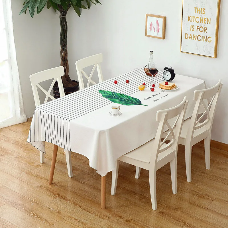 Креативная мраморная узор толстая хлопчатобумажная льняная Водонепроницаемая
