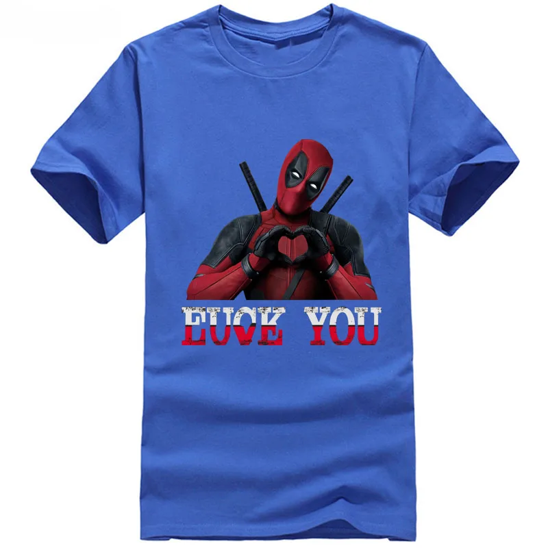 Deadpool Love You футболка унисекс Мужская комедия Ограниченная серия Хорватия Hrvatska