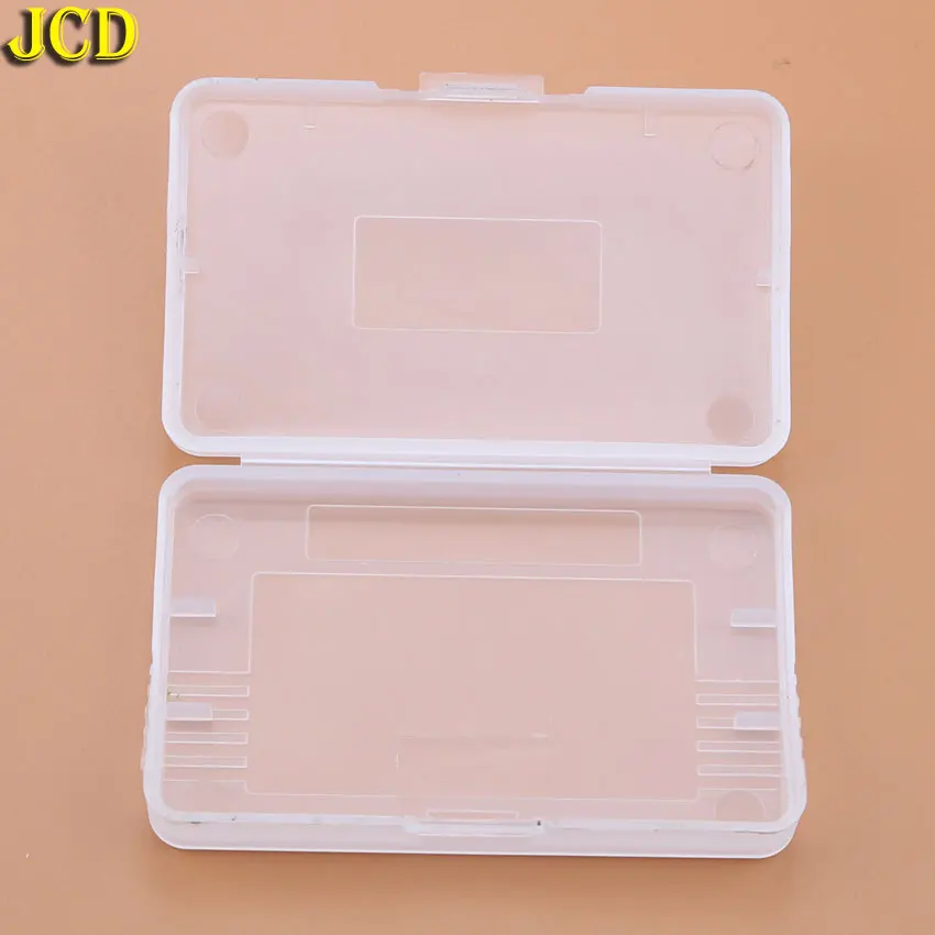 JCD 1 шт. для GBA пластиковая прозрачная коробка хранения игровых карт Чехлы