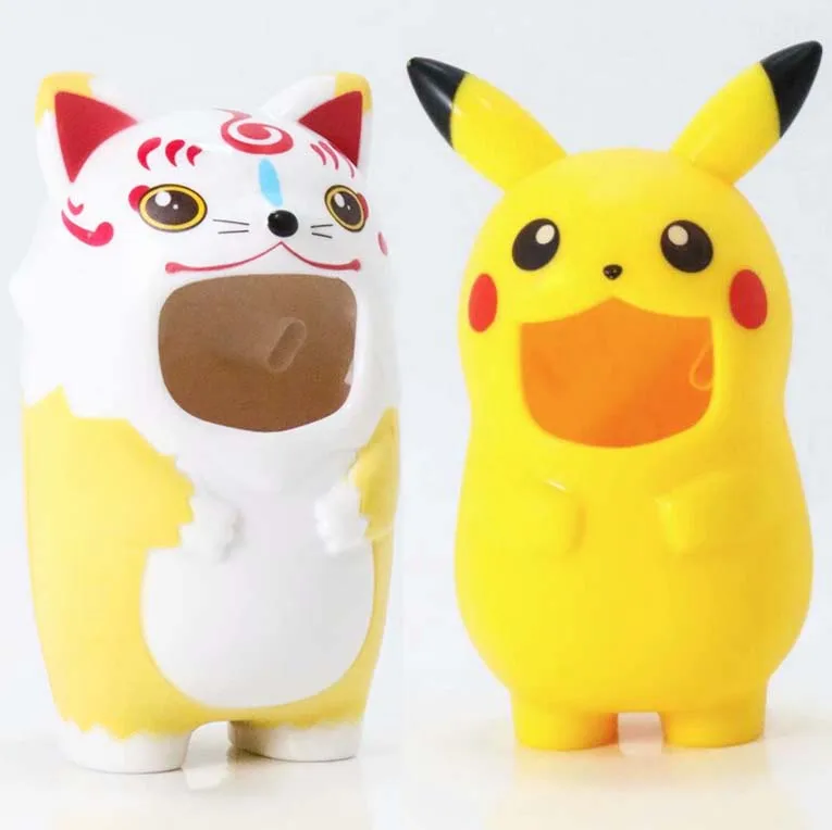 Детали для лица чехол Konnosuke & Pikachu Cute Nendoroid Touken Ranbu онлайн ПВХ фигурка модель