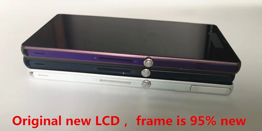 Оригинальный дисплей для SONY Xperia Z LCD сенсорный экран с рамкой L36H C6603 C6602 C6606 ЖК