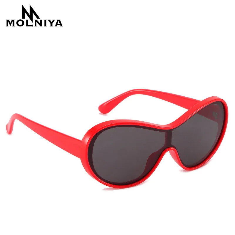 Солнцезащитные очки Siamese большого размера большие цельные солнцезащитные двух