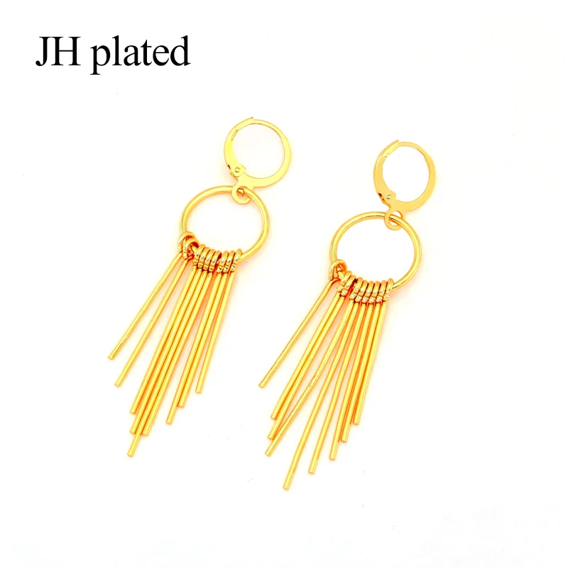 JHplated 2019 серьги индонезия круглый длинный стиль нигерия ближний восток модные