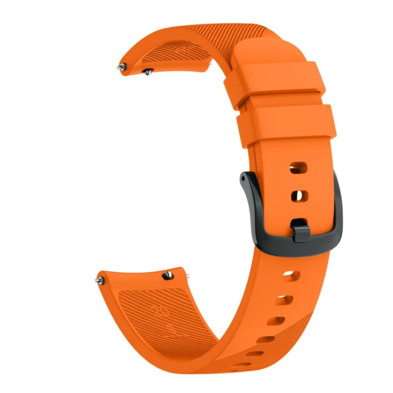 Ремешок силиконовый для Samsung Galaxy Watch Garmin Amazfit сменный Браслет наручных часов