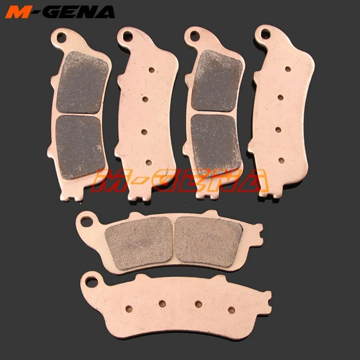 

Motorcycle metal sintering brake pads For VTX1800 02-08 GL1800 01-15 VFR800 98-05 CBR1100XX 97-08 ST1300 02-07 ST1100 96-02