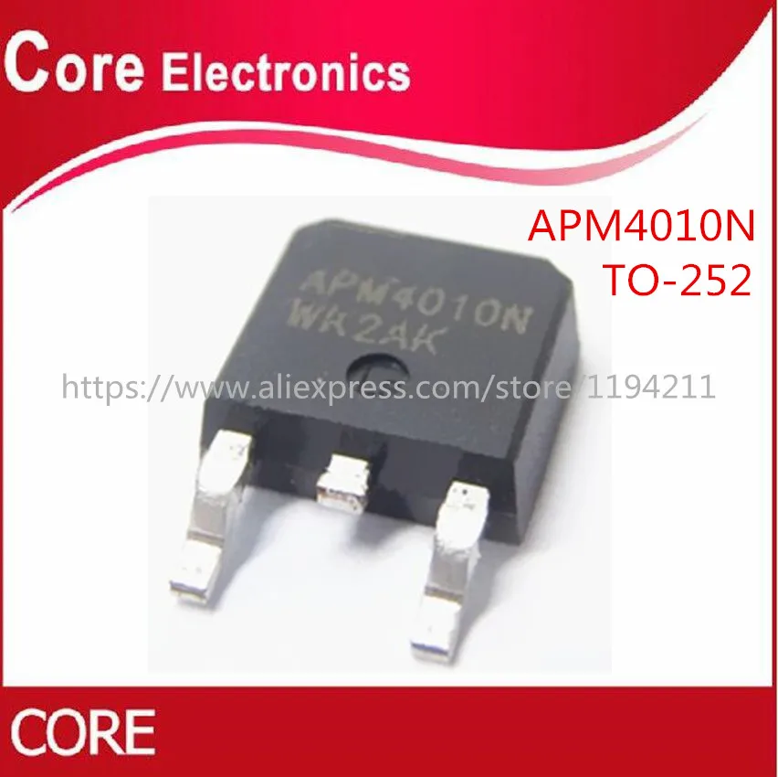 100 шт. APM4010N APM4010 252 TO252 SMD|Интегральные схемы| |