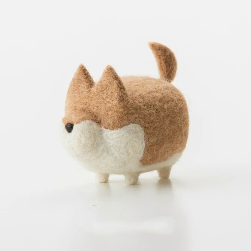 1 комплект не готовая собачка войлок сделай сам без лица собаки материал упаковка