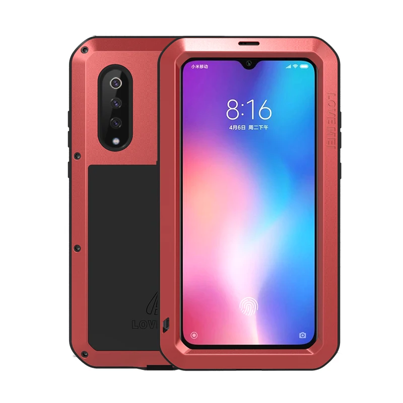Lovemei полный охват противоударный Doom Броня чехол для Xiaomi mi 9 силиконовый