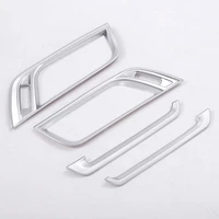 for bmw x1 f48 2016 2018 accessories abs matte chrome side air conditioning vent cover trim for bmw x2 f47 2018 4pcs