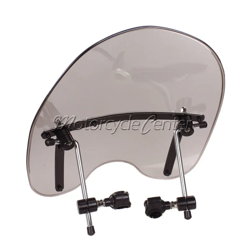 Дымовое ветровое стекло для Honda Magna Shadow Sabre Spirit 600 700 750 1100 Nighthawk Rebel 250 Aero ACE RS VLX|windshield