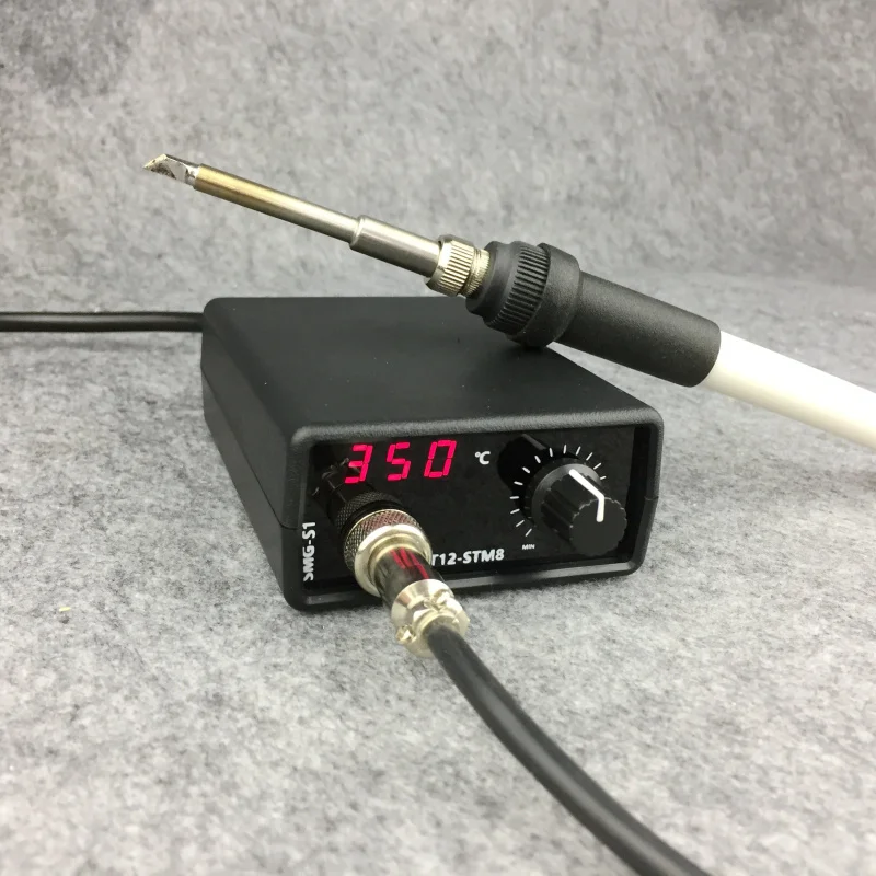 Высококачественная паяльная станция Antra STC T12 электронный сварочный паяльник