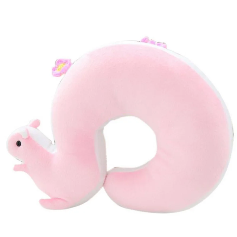 1 шт. Лидер продаж Симпатичные Белка животных хлопковые Плюшевые U Форма Подушки