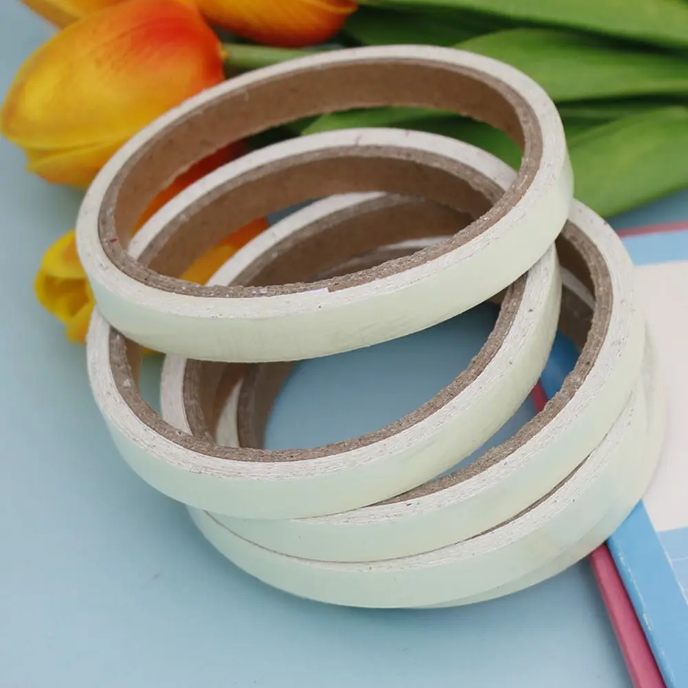 1 рулон светящаяся лента светится в темноте безопасная самоклеющаяся наклейка