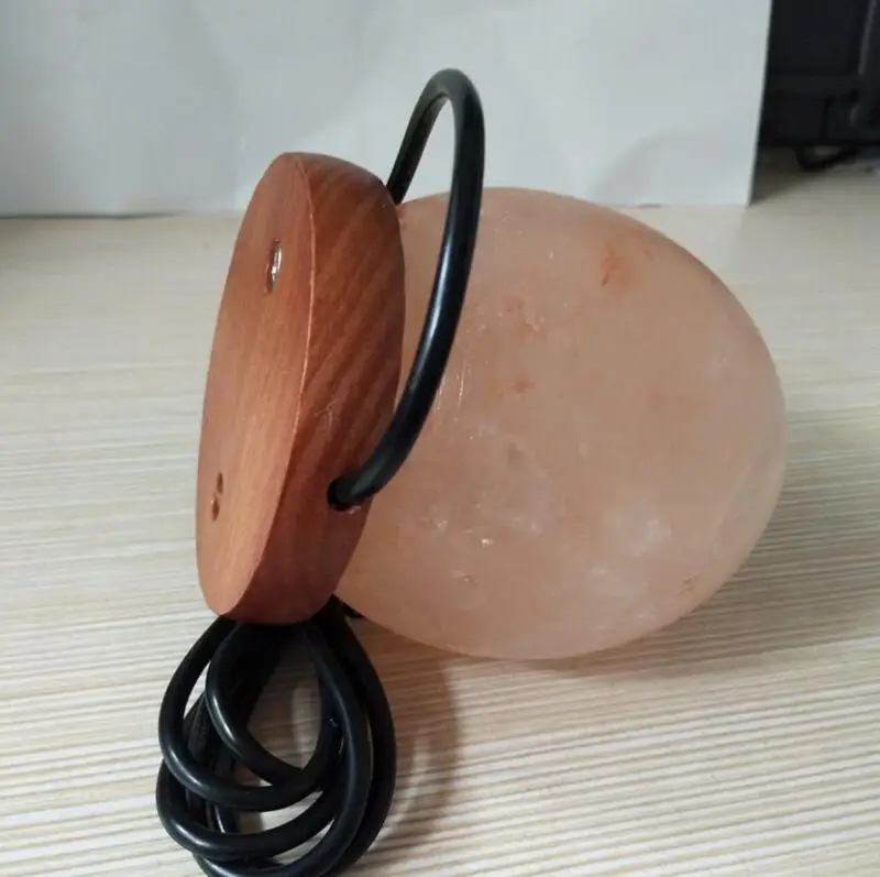 Лампа из гималайских яиц и соли 220 В USB-ночник для спальни автомобиля может