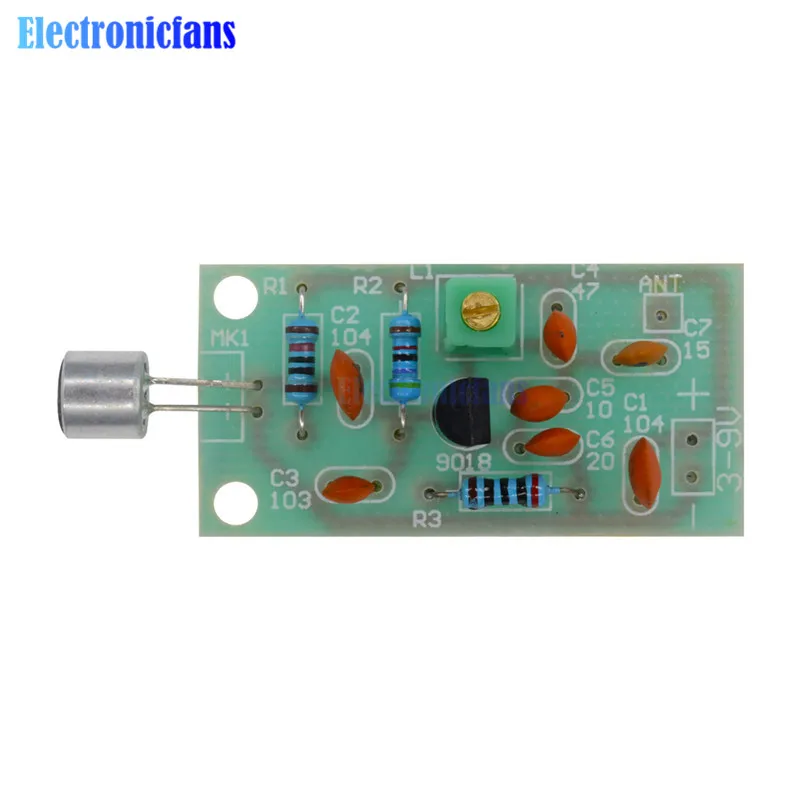 2 шт. встроенный беспроводной радиопередатчик FM 3 5 в 91 103 МГц|radio module|fm transmitter