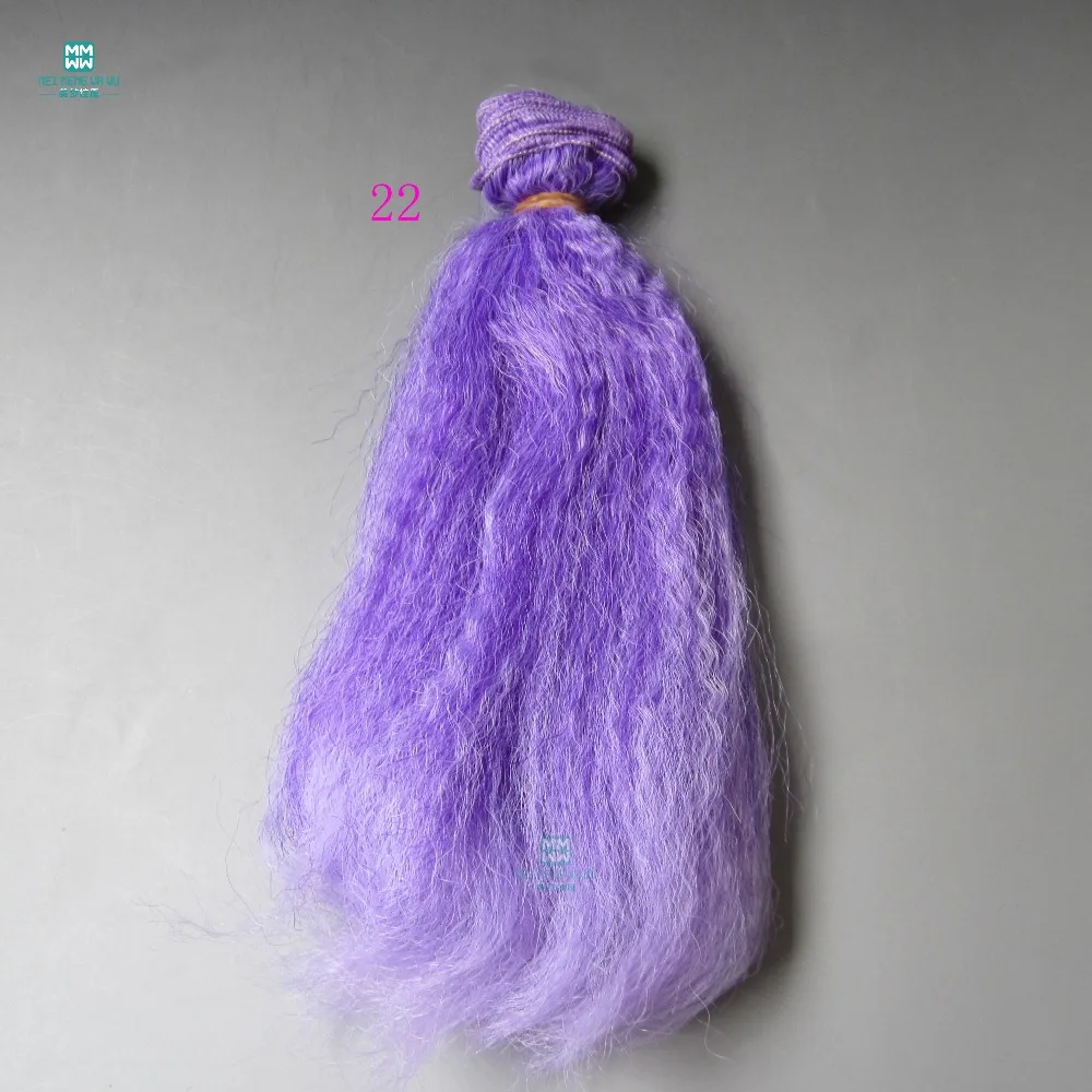 Кукольные парики 15 см * 100 для куклы 1/3 1/4 bjd/sd пушистые волосы коричневые хаки