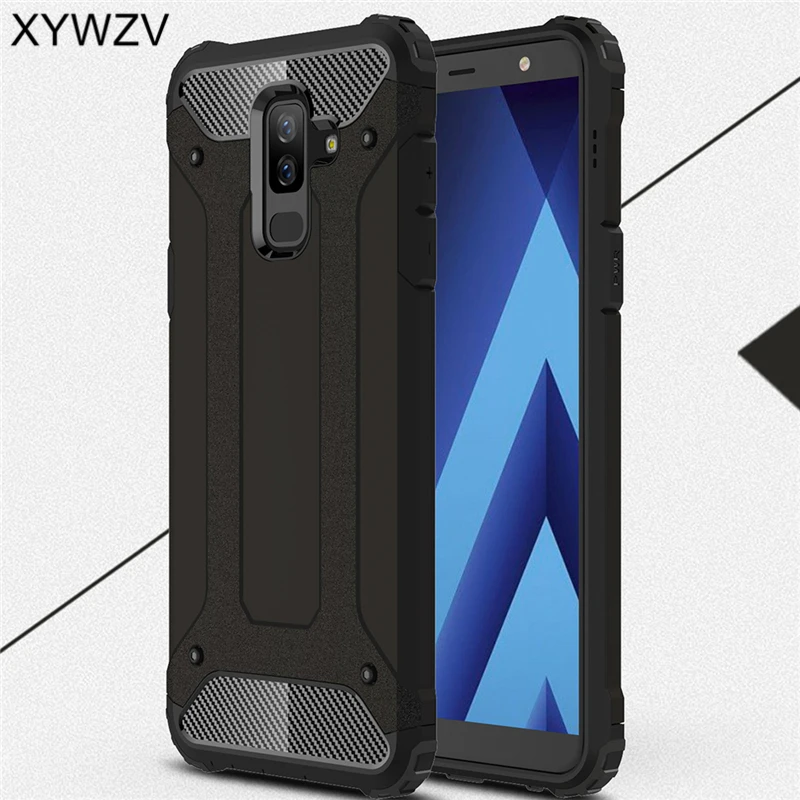 For Samsung Galaxy A6 Plus 2018 Case Luxury Rubber Hard Back Cover A9 Star Lite |