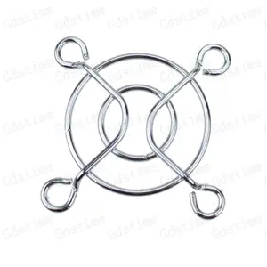 Сетка для вентилятора из нержавеющей стали Gdstime, металлическая решетка для вентилятора маленького размера 40 х40 мм, 10 шт., 4 см