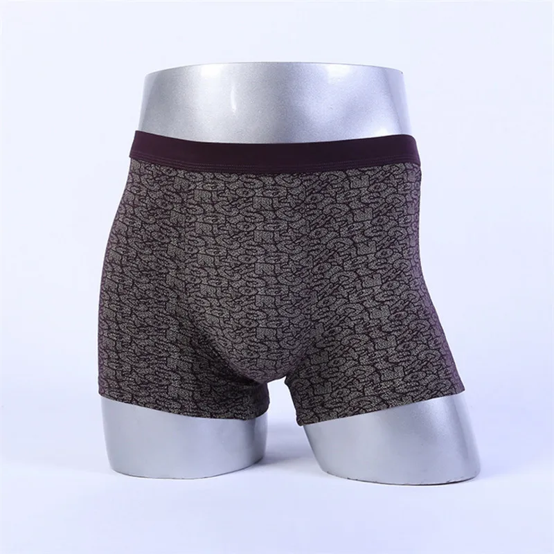 

4XL-7XL Biggest Size Male Boxer Shorts Bamboo Fiber Breathable Men's Modal Underpants On Sale