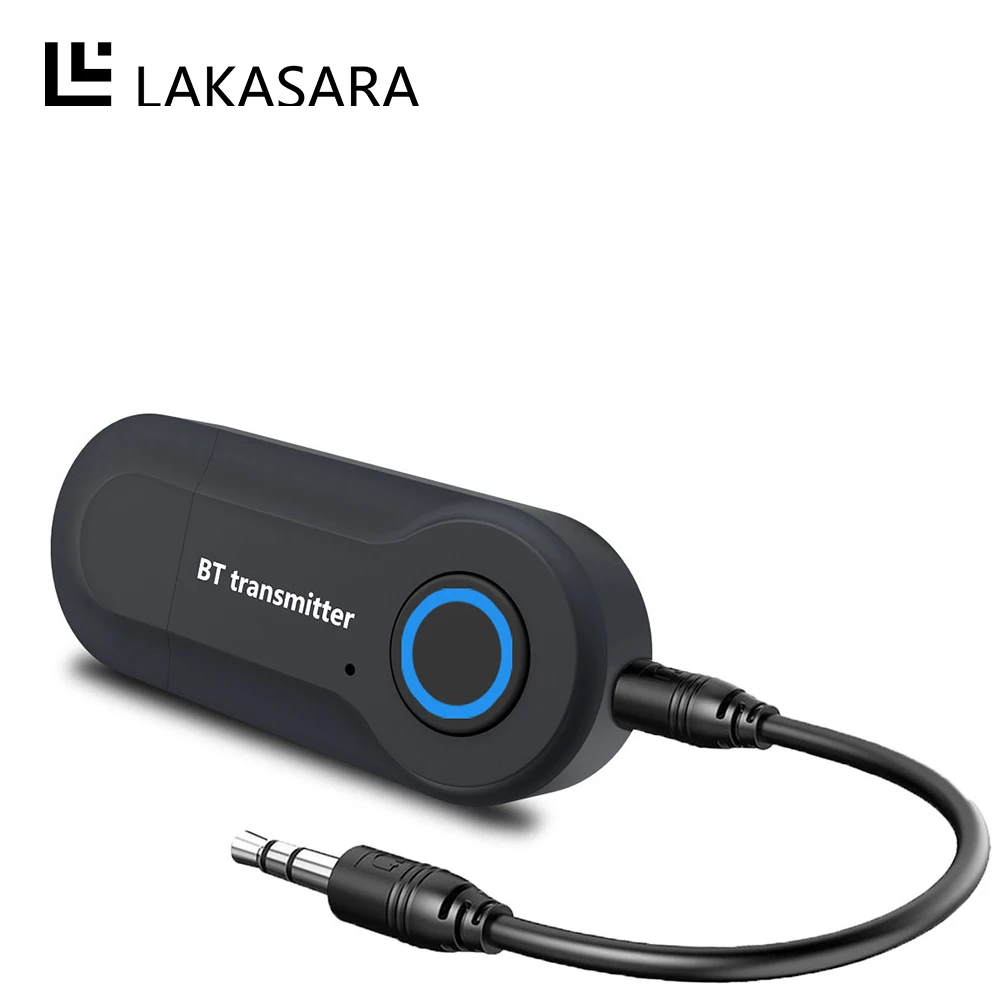 Беспроводной Bluetooth 4,2 ТВ передатчик aptX 3,5 мм Jack аудио адаптер к ТВ и парные