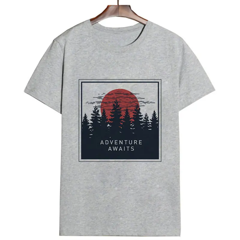 1329-gray Vintage Vogue Whale Tail Printed Gothic Tshirt Cosmic Belief Harajuku Summer Tops T Shirt Women Vintage Streetwear Vegan T-shirt - Цвет: 1329-gray
