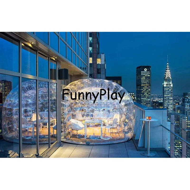 Надувной кемпинг двухслойный надувной отдыха Специальный шоу зал воздушный