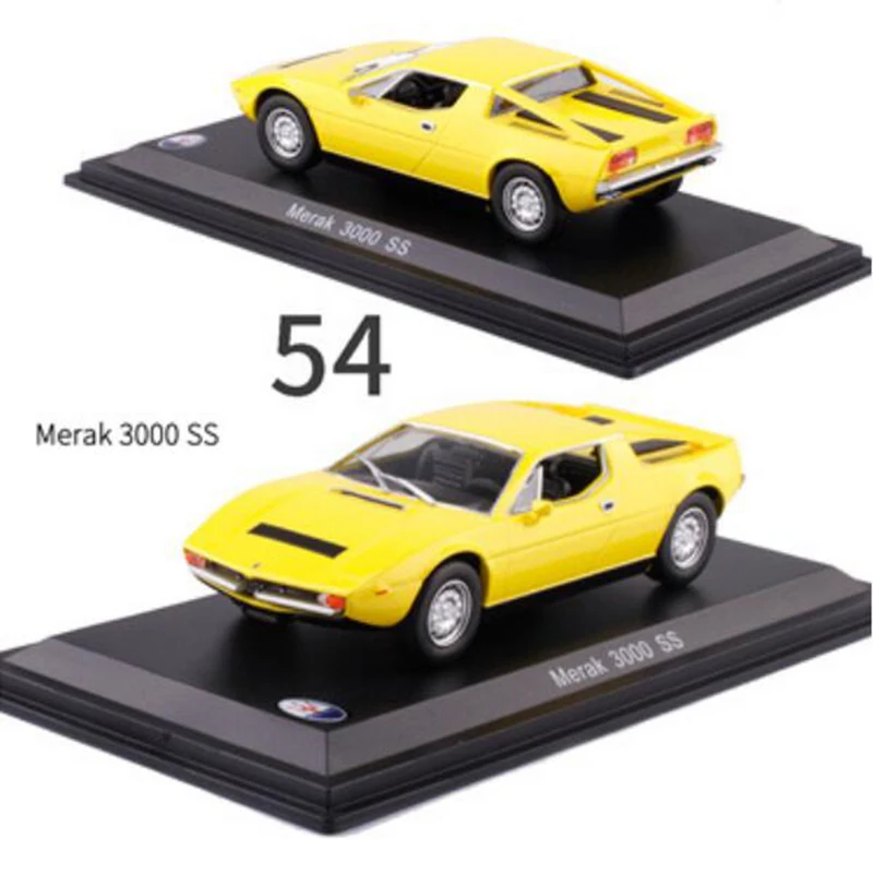 1:43 весы металлический сплав классический Maseratis гоночный автомобиль модель литые
