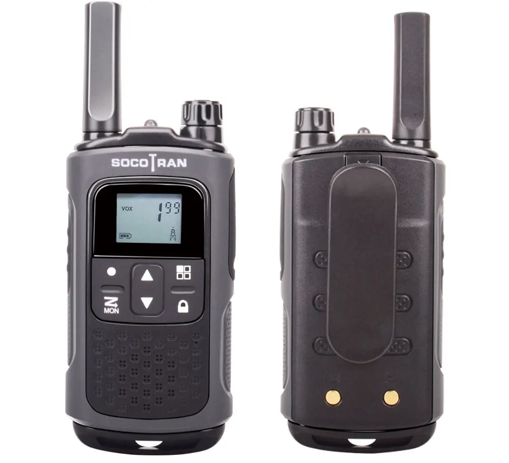Перезаряжаемая безлицензионная рация FRS/GMRS на дальнем расстоянии 2-Way радио 0,5 Вт 22CH VOX код конфиденциальности аккумуляторная батарея пара
