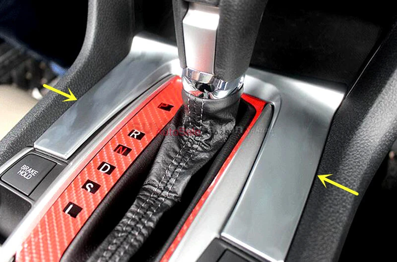 Для Honda Civic 10 поколения 4dr Седан ABS хромированный пластик интерьерная панель