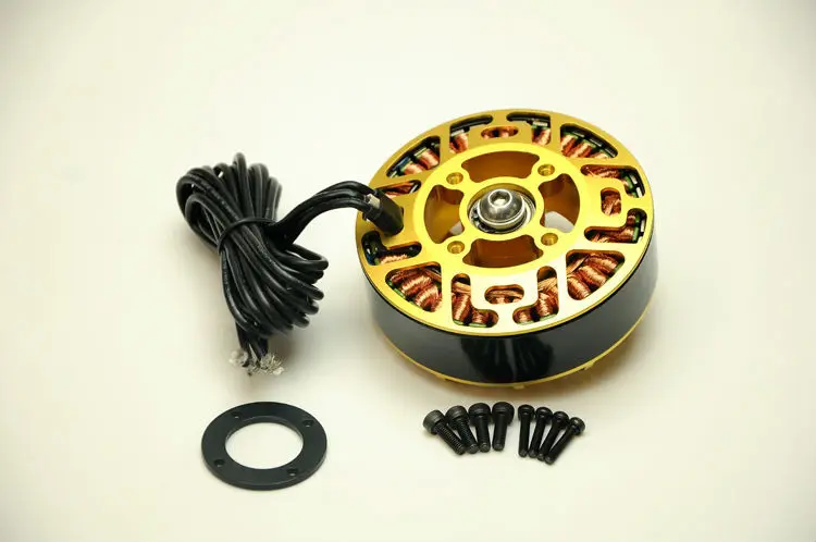 HLY W9235 KV100 бесщеточный двигатель с Большим дисковым Мотором для тяжелых