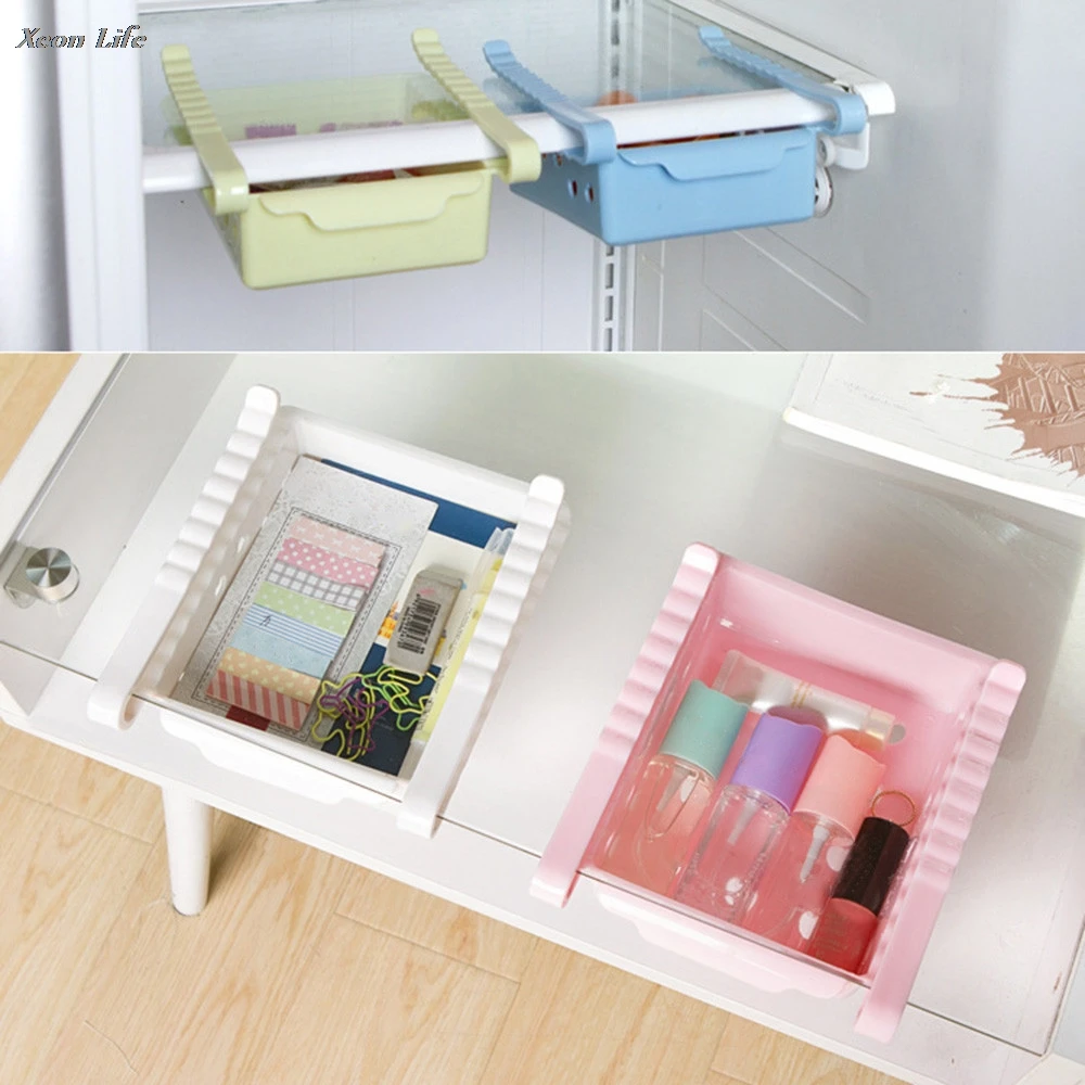 ISHOWTIENDA 1 шт. 15*12 3*5 см слайд холодильник Space Saver Организатор морозильник коробка для