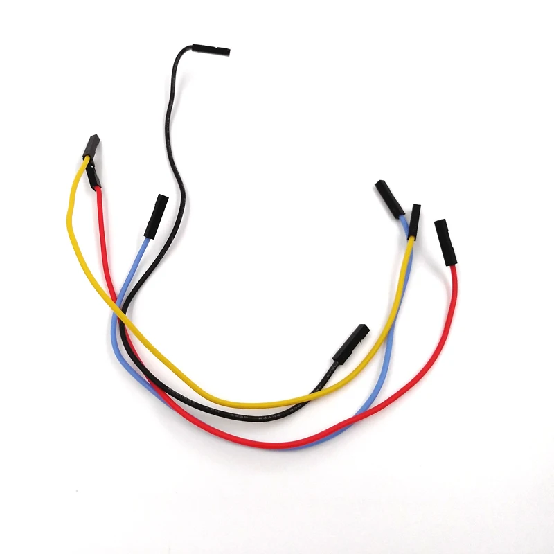 40 шт./лот кабель Dupont 20 см мягкий силиконовый провод 24AWG 1 контактный переходник