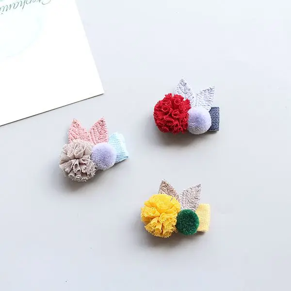 Модные шпильки для волос Boutique из искусственной кожи с кроличьими ушками 30 шт.
