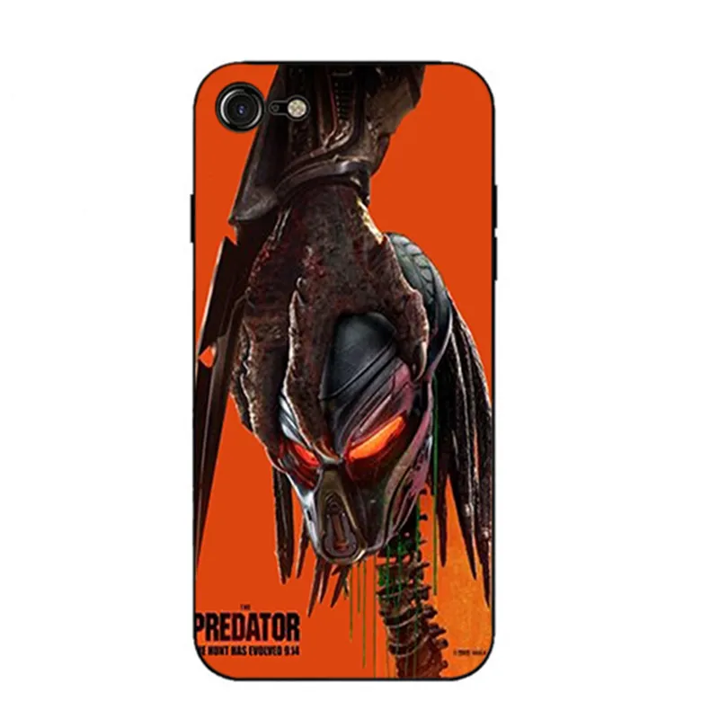 Америка фильм Хищник Мягкий силиконовый чехол из ТПУ для Iphone 6 6S 7 8 плюс X10 5