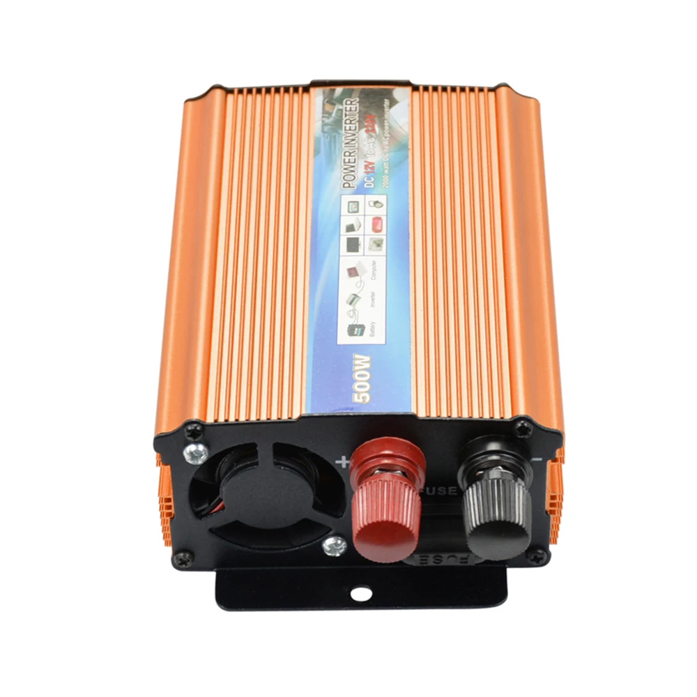 SUNYIMA 500W Инвертор DC 12V к AC 220V модифицированный синусоидальный автомобильный