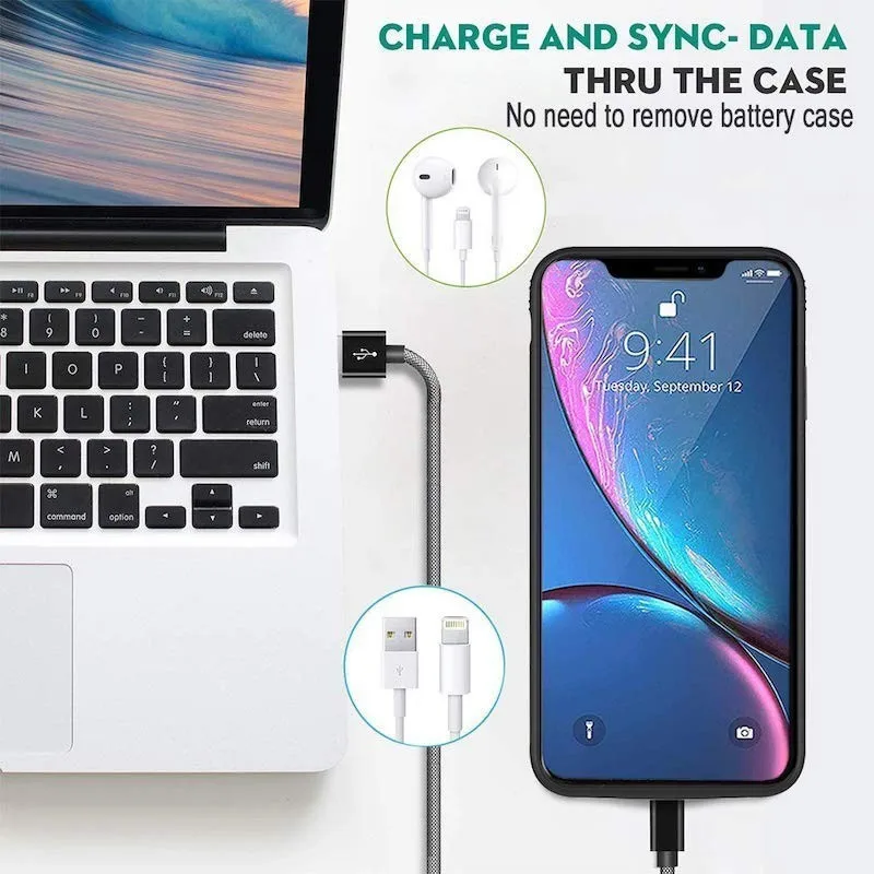 Внешний портативный чехол Neng 5200 мАч для Iphone 6 6Plus зарядное устройство 6200 X Xs XR Max |