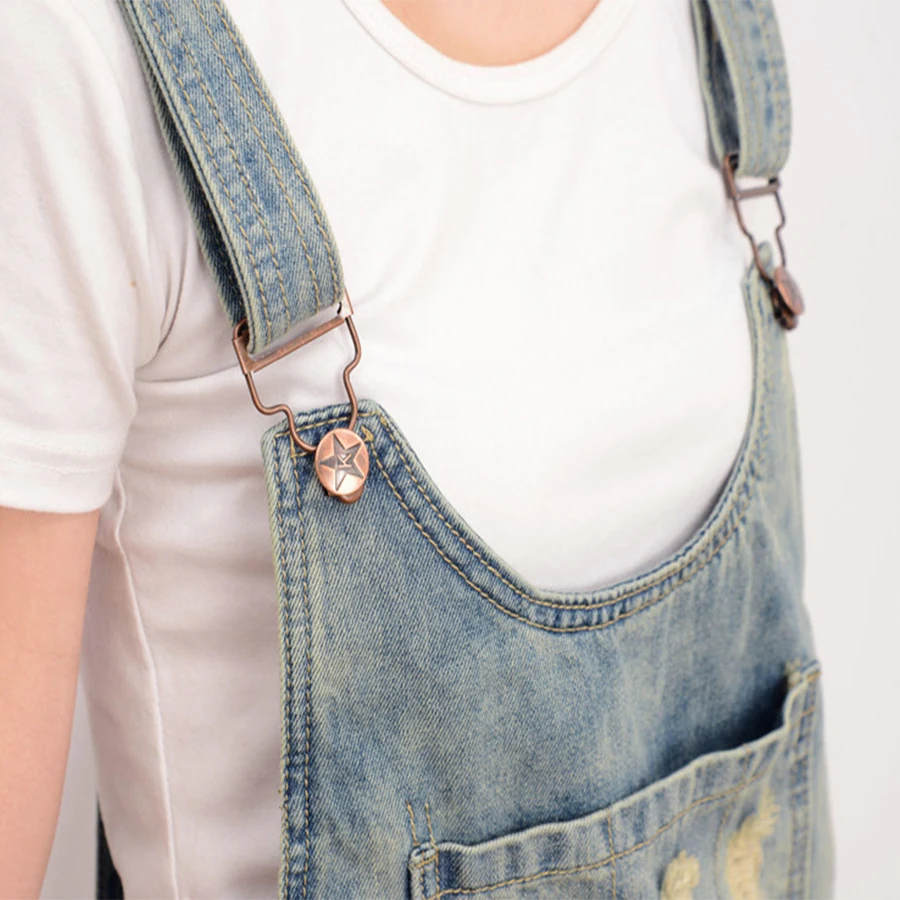 Винтажный моющийся короткий джинсовый комбинезон большого размера для женщин