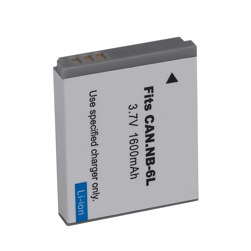 IG 1600mAh NB 6L 6LH Аккумулятор для CANON POWERSHOT * 1/2311|Перезаряжаемые батареи| |