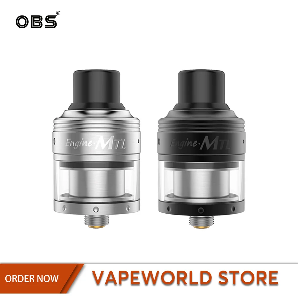 Оригинальный OBS двигатель MTL RTA танк распылитель электронная сигарета 2 мл Vape бак
