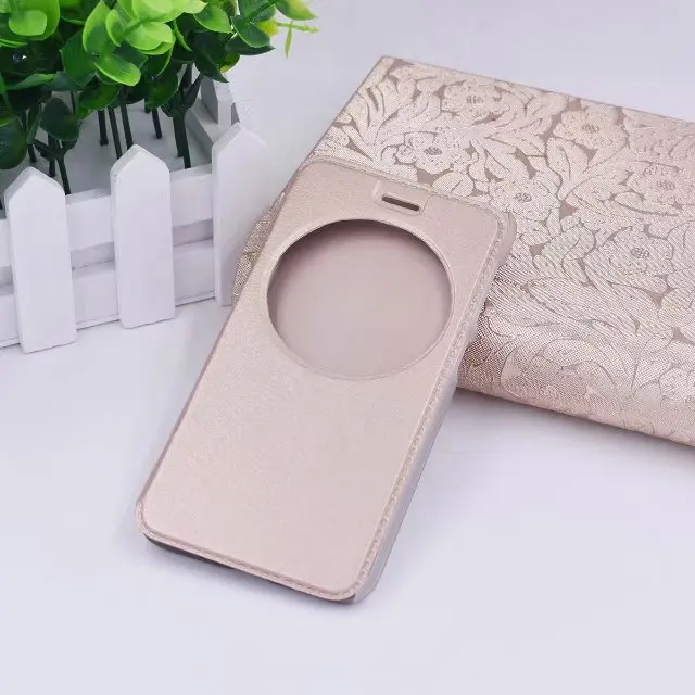 Чехол для Asus Zenfone3 GO ZB501KL, откидная подставка с окошком обзора, кожаный чехол для телефона, чехол для Asus Zenfone 3 Live ZB501KL