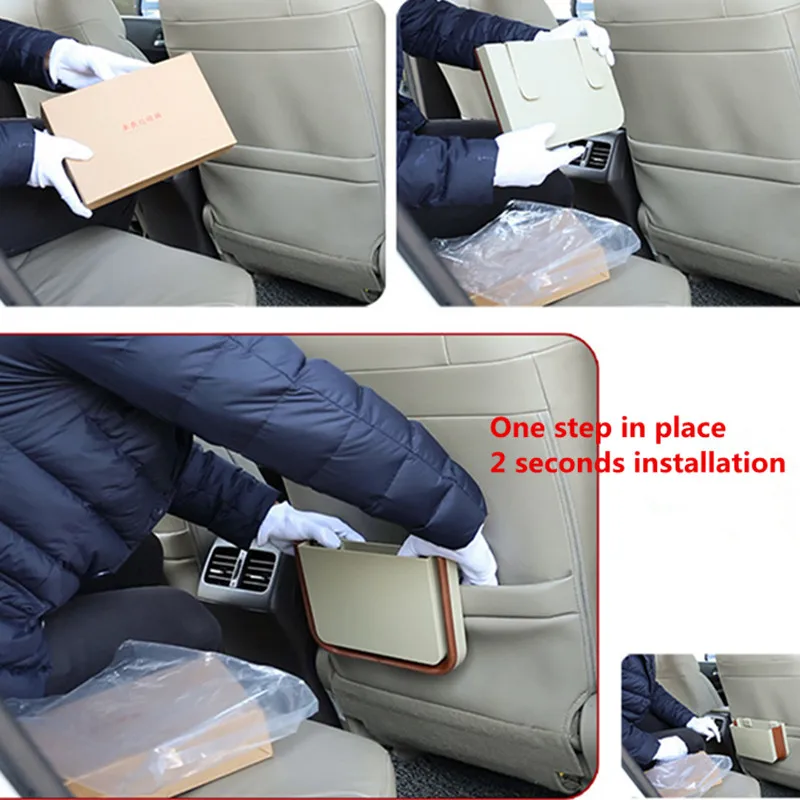 

Новый универсальный складной контейнер для мусора в автомобиле, телескопический ящик для хранения, аксессуары для стайлинга автомобилей, м...