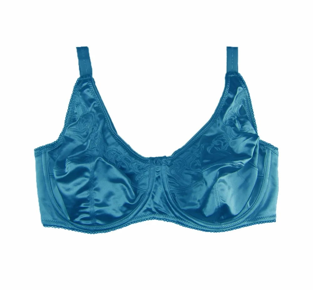 Женский бюстгальтер с вышивкой без подкладки размеры 34 46|embroidery bralette|plus size brasize bra |