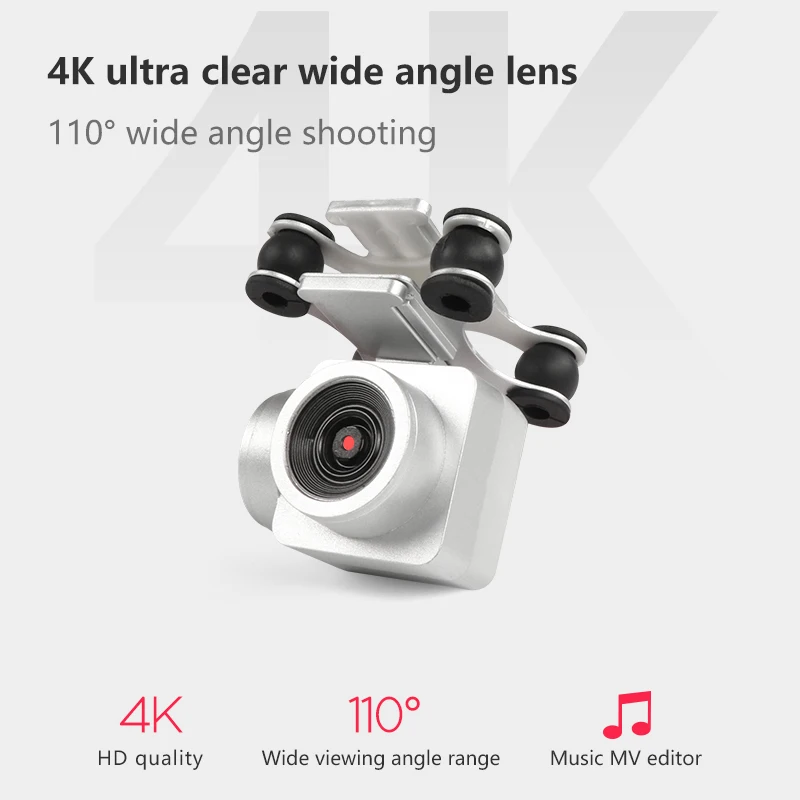 Профессиональный Дрон с камерой 1080P 4K HD Wi-Fi FPV угол удержания высоты широкий